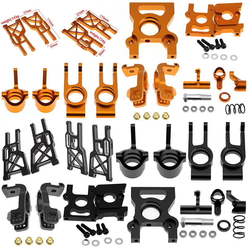 Model Kit Frame - DBX07 EX07 Accessories -Steering Knuckle/C-hub/Rear Axle