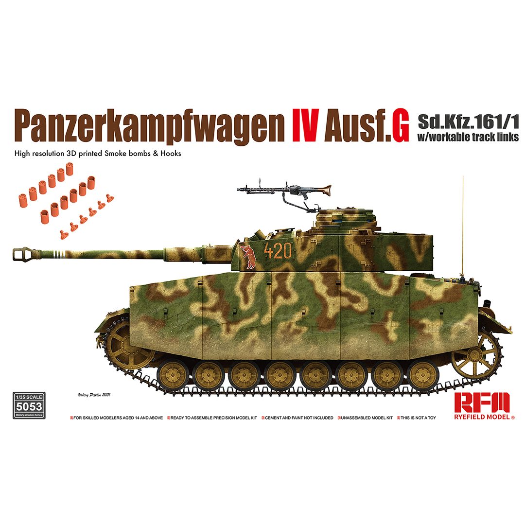 RYEFIELD MODEL RFM RM-5053  Pz - огляд і ціна Model Kit Rg