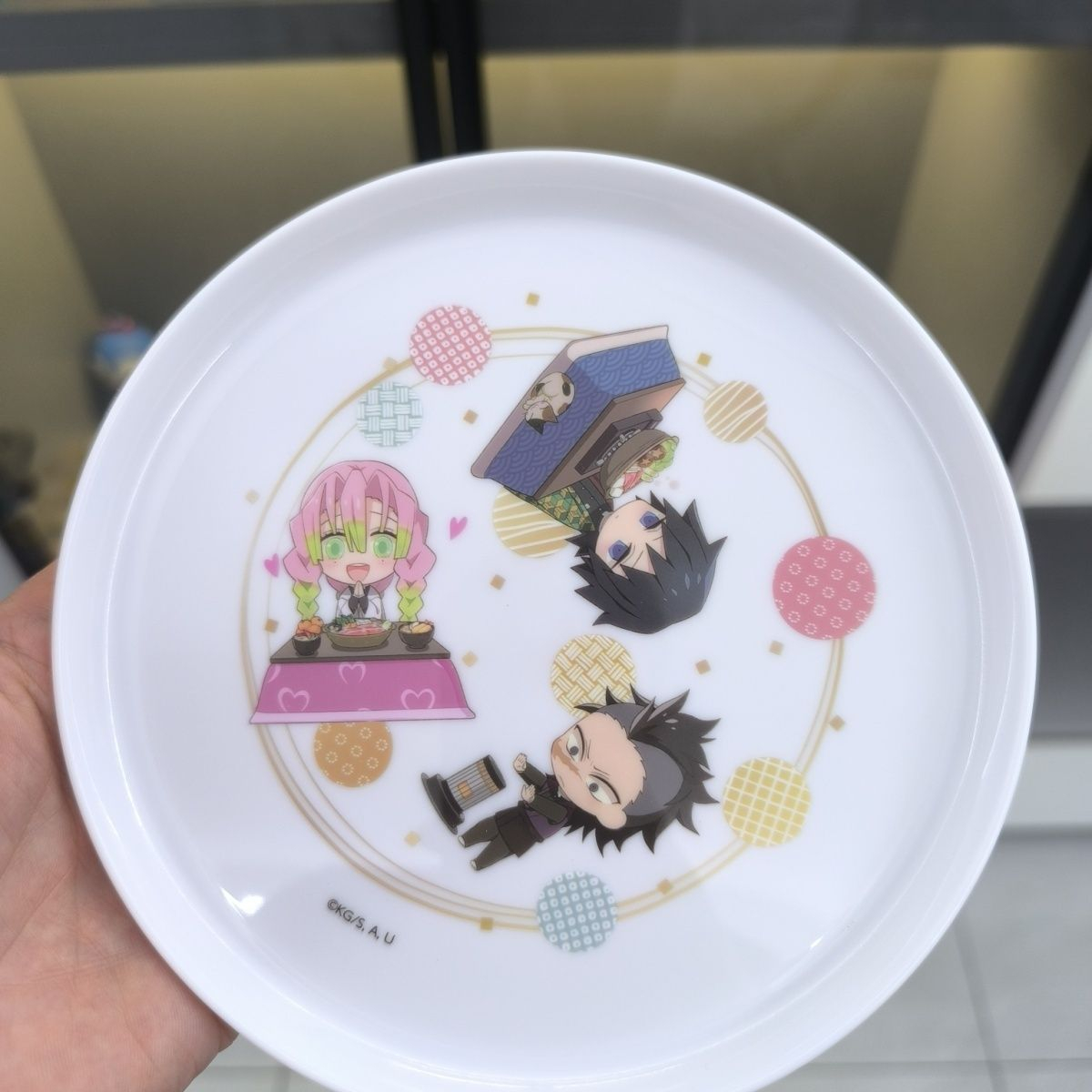 Demon Slayer Resin Round Plate - огляд і ціна Model Kitchen Set Pvc