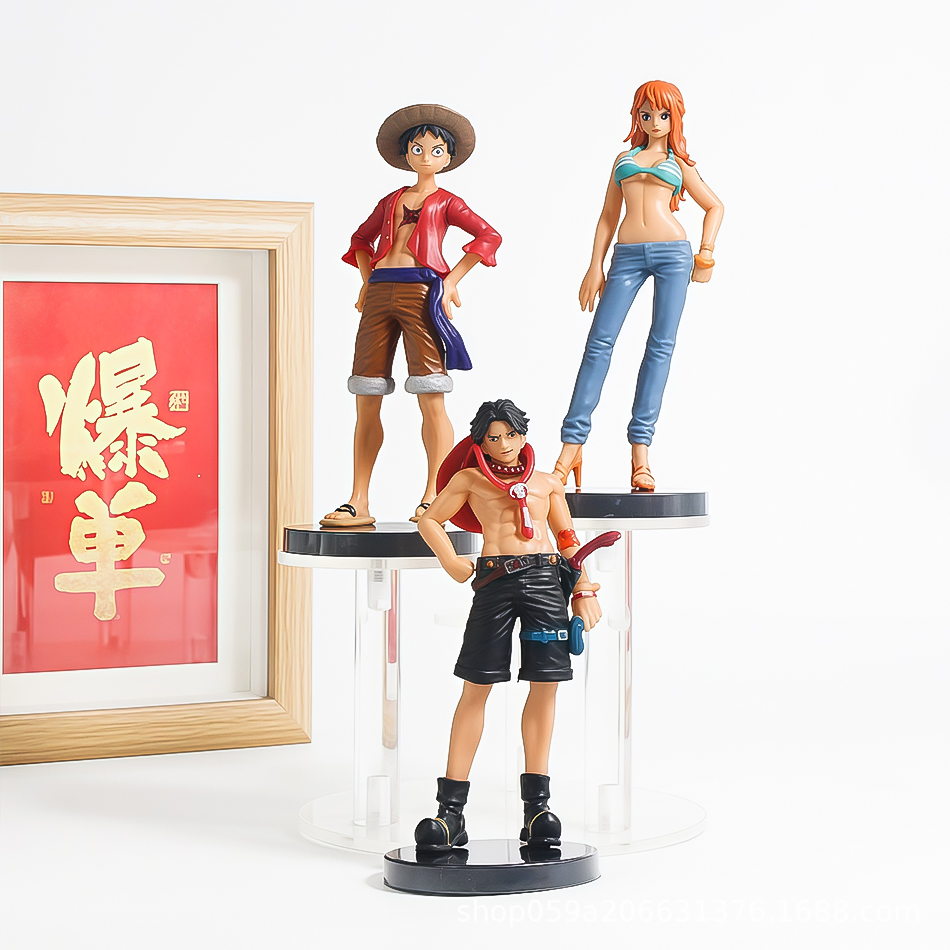 6pcs One Piece Anime Figures L - огляд і ціна Model Kit Luffy