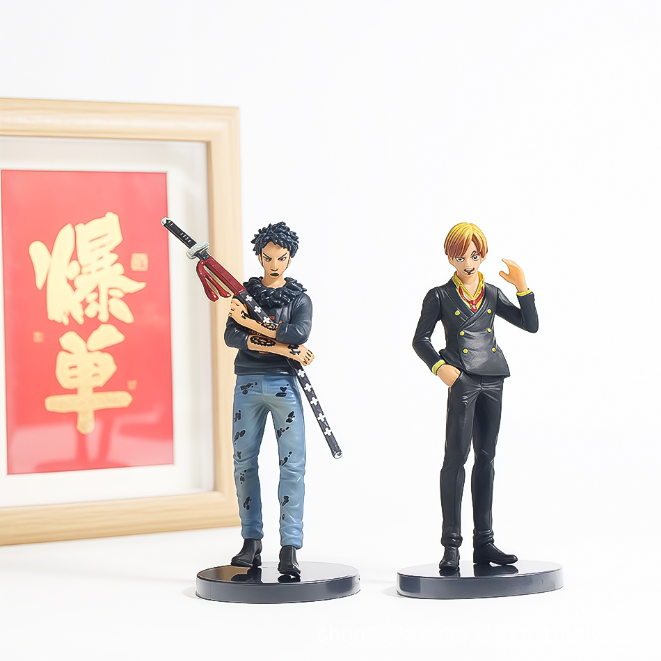 6pcs One Piece Anime Figures L - огляд і ціна Model Kit Luffy