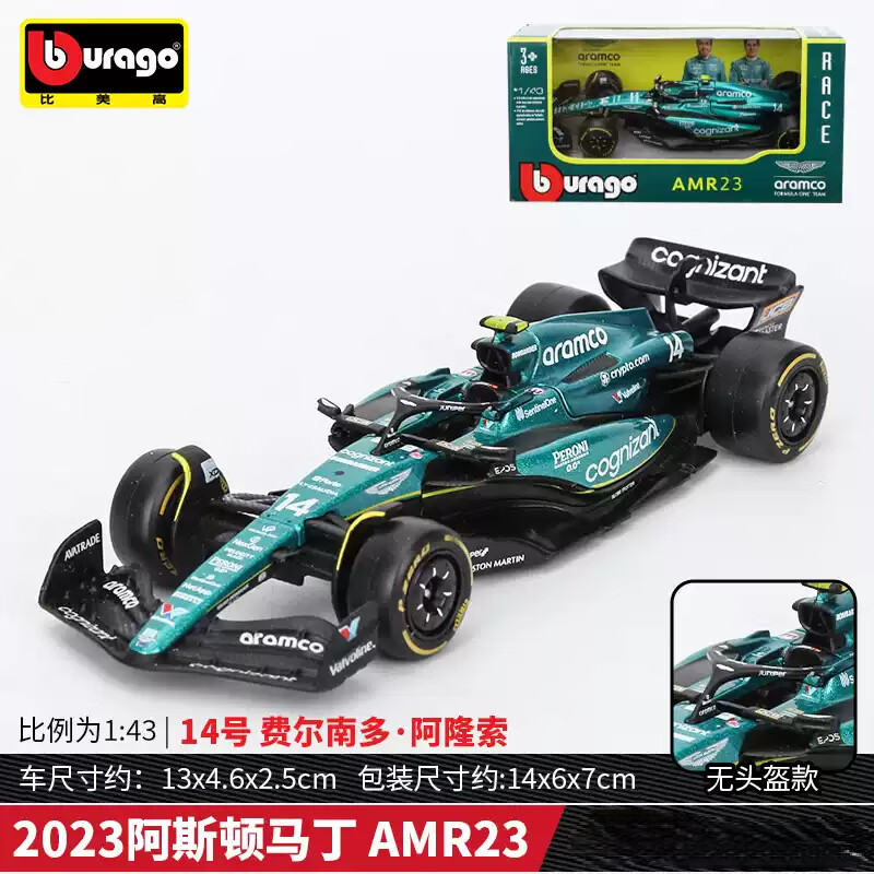 Bburago 1:43Aston Martin AMR25 - огляд і ціна Model Kit F1