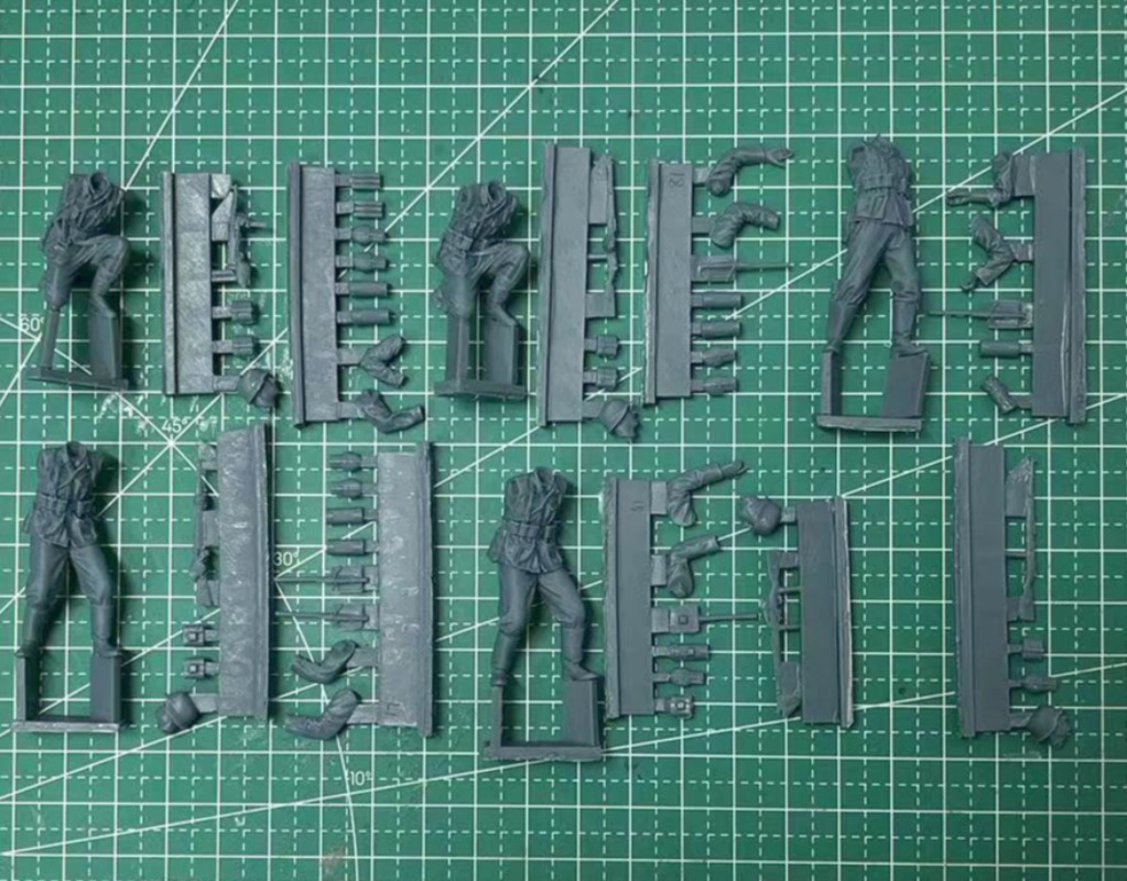 1/35 Scale Resin Figure  Model - огляд і ціна Model Kit Warhammer