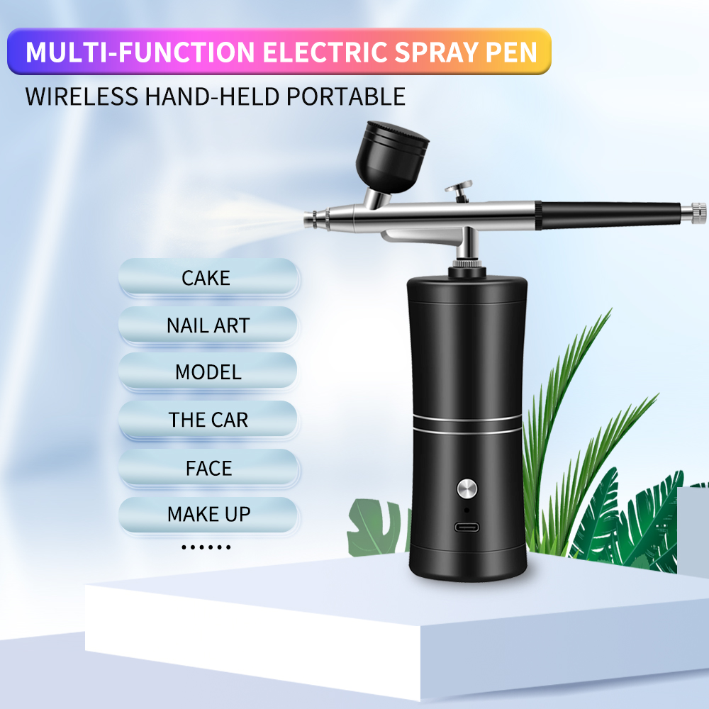 Portable Rechargeable Wireless - огляд і ціна Airbrush Compressor Kit