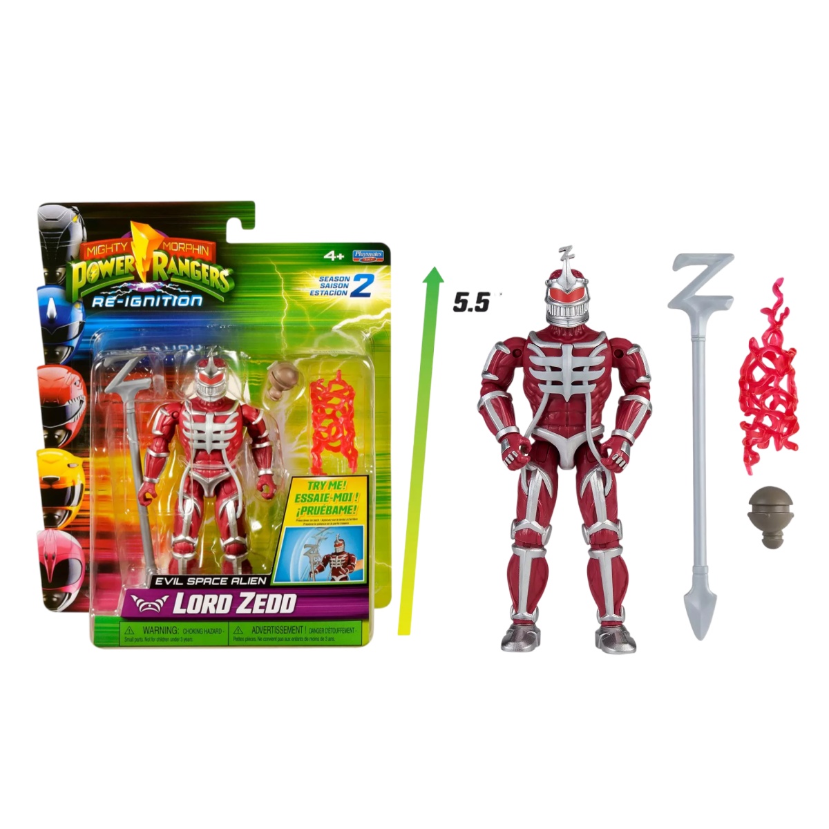 2026 New Playmates Lord Zedd   - огляд і ціна Model Kit Power Rangers