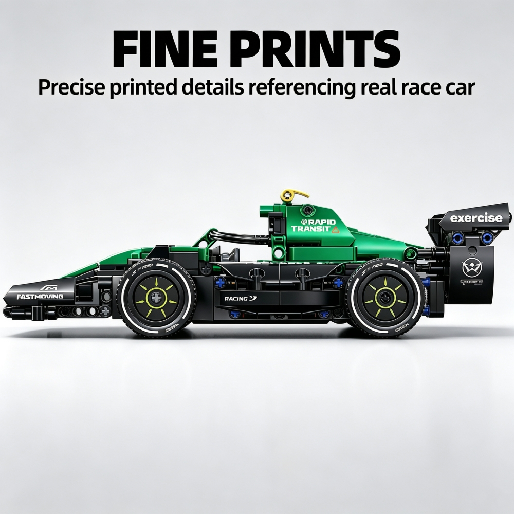 KAVOWORLD 1:18 Scale Green Cit - огляд і ціна Model Kit Formula 1