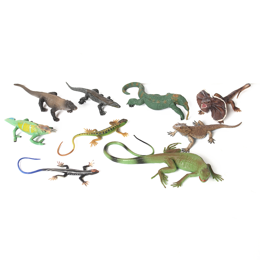 Realistic Reptile Animal Figur - огляд і ціна Model Kit Lizard