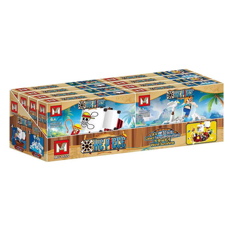 In Stock One Piece Pirate Ship - огляд і ціна Model Kit Luffy