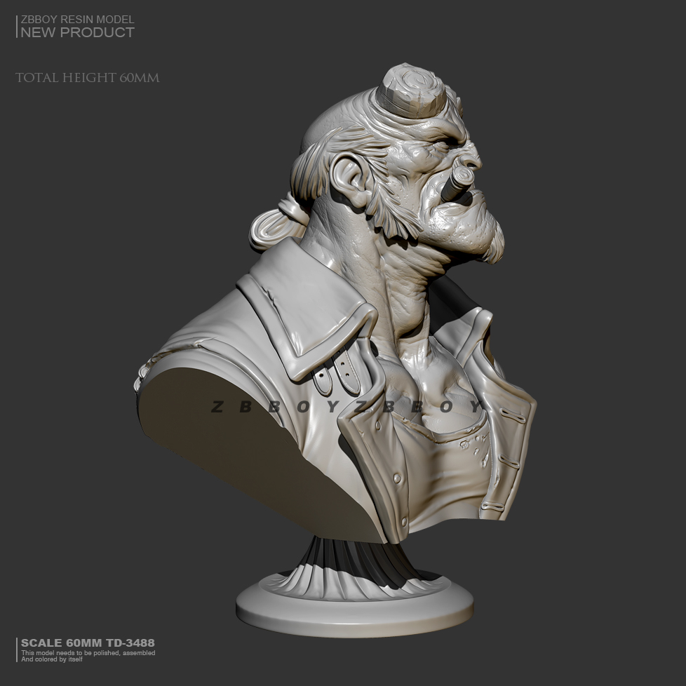 60mm Resin bust model kits fig - огляд і ціна Model Kit Warhammer