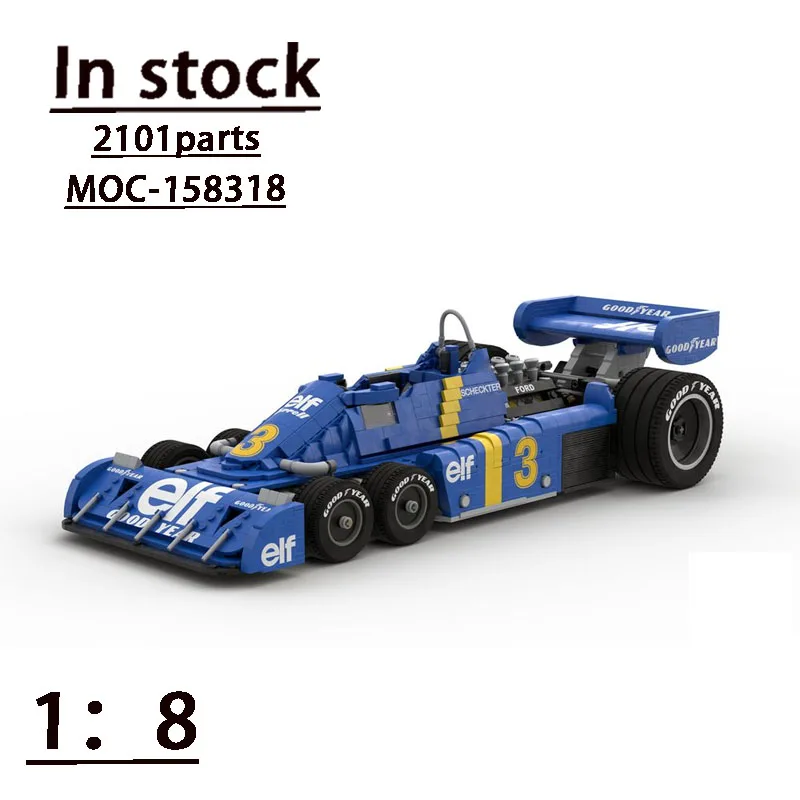 New MOC-158318P34 1976scale 1: - огляд і ціна Model Kit Formula 1